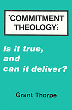 Commitment Theology - Book Cover Thumbnail